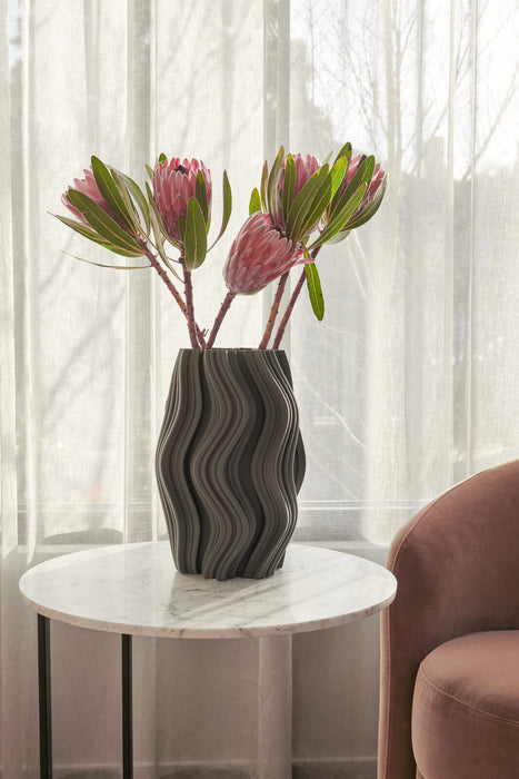 Harper Charcoal Vase 30cm