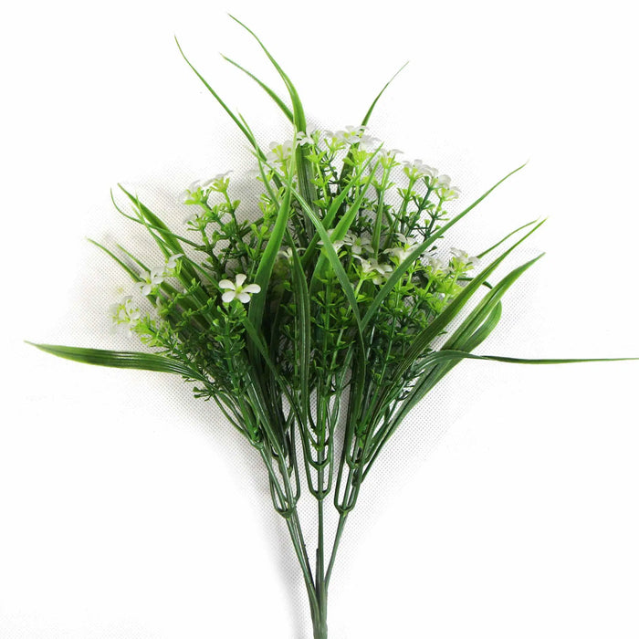 Artificial Daisy Grass Stem UV Resistant 30cm Set of 3