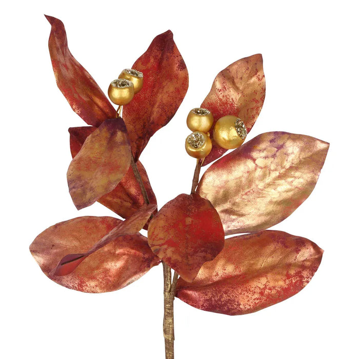 Magna Magnolia Leaf Bronze 45cm Pack of 12