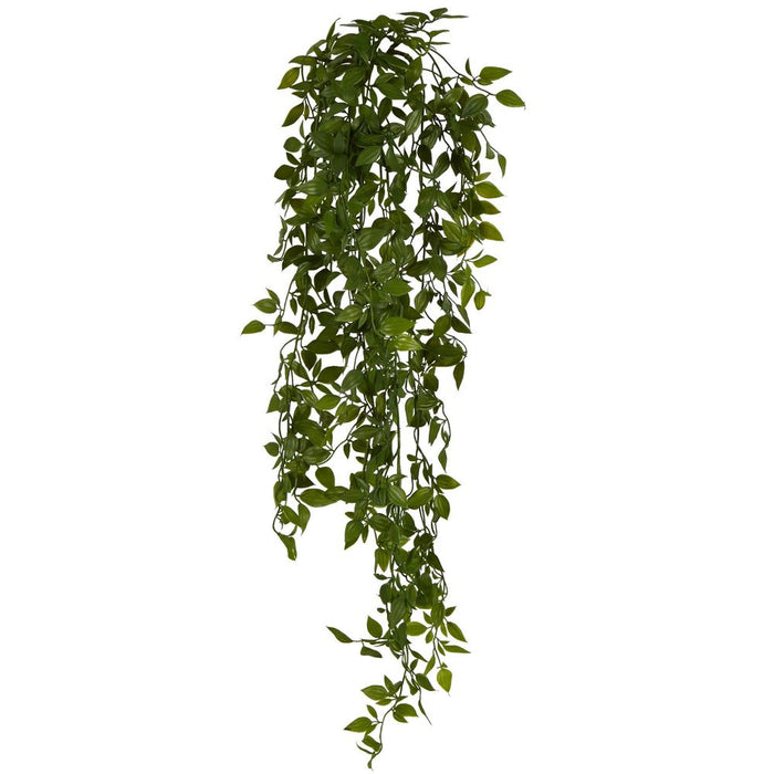Mini Leaf Hanging Vine 66cm Green Pack of 12