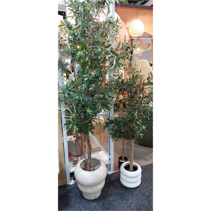 Olive Green Topping Tree 70cm