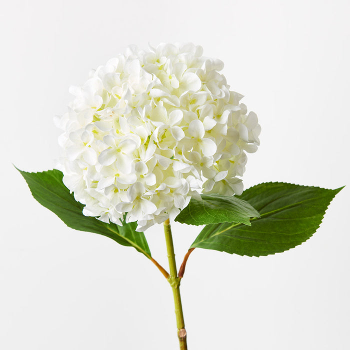 Hydrangea Bouquet White 68cm Set of 12