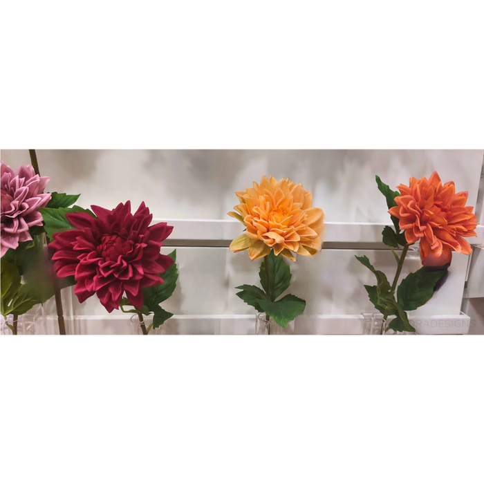 Dahlia Orange 54cm Set of 12