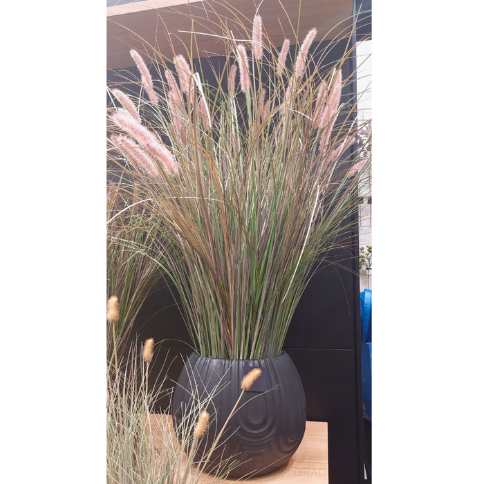Foxtail Grass Plant Mauve Green 116cm Pack of 2