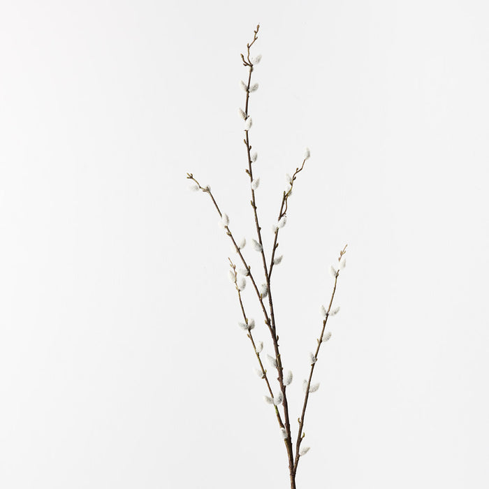 Pussy Willow Spray Brown 116cm Set of 12