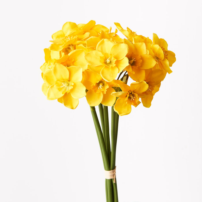 Narcissus Bouquet Yellow 38cm Set of 12