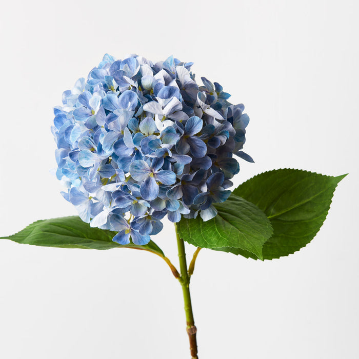 Hydrangea Bouquet Blue 68cm Set of 12