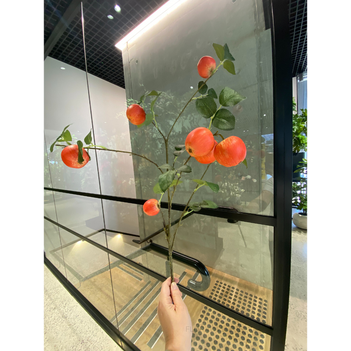 Fruit Apple Spray Red 99cm Set of 12