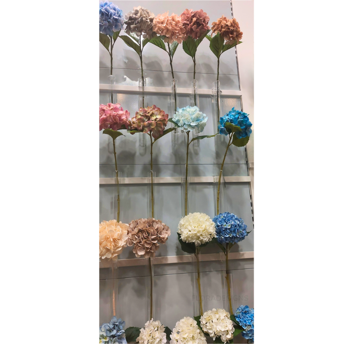 Hydrangea Light Blue 63cm Set of 12