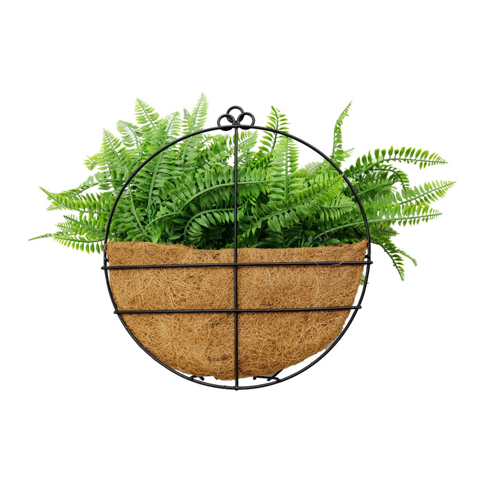 Artificial Hanging Fern Basket 30cmx40cm - FLORA DESIGNS