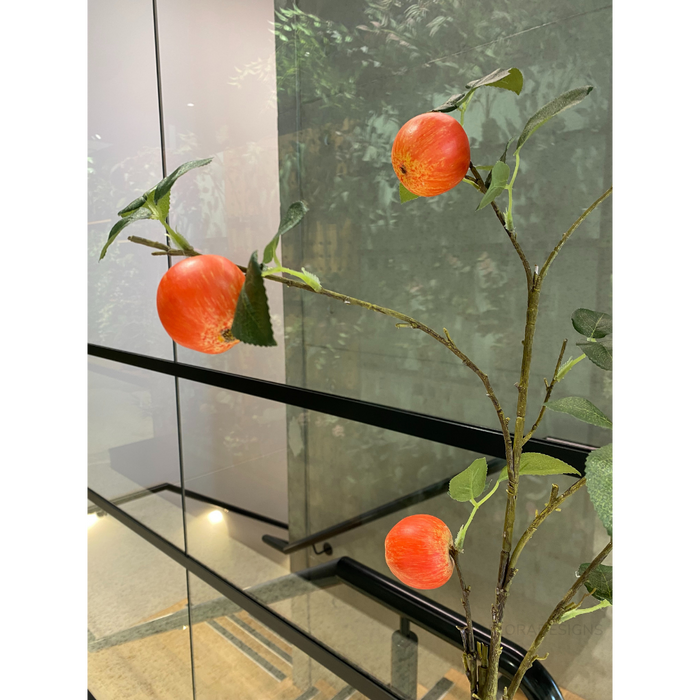 Fruit Apple Spray Red 99cm Set of 12