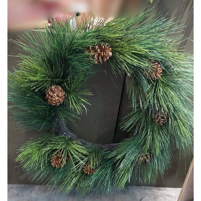 Rochon Pine Wreath Large Green 72cm