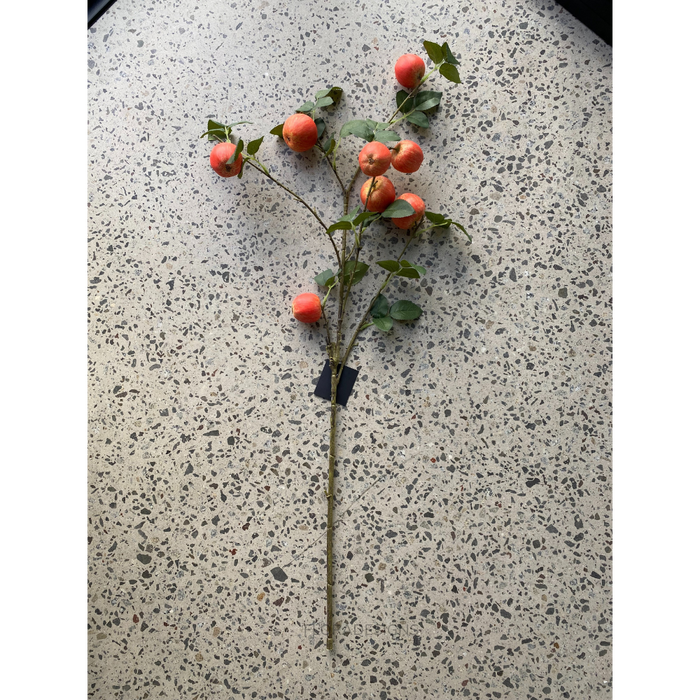 Fruit Apple Spray Red 99cm Set of 12