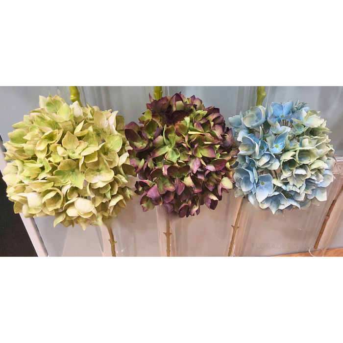 Hydrangea Green 47cm Set of 12