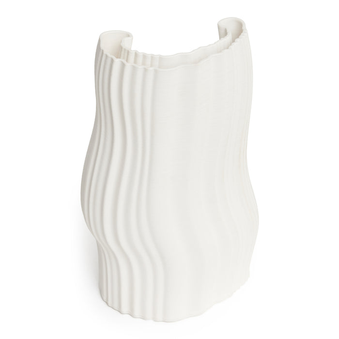 Mia White Vase 30cm