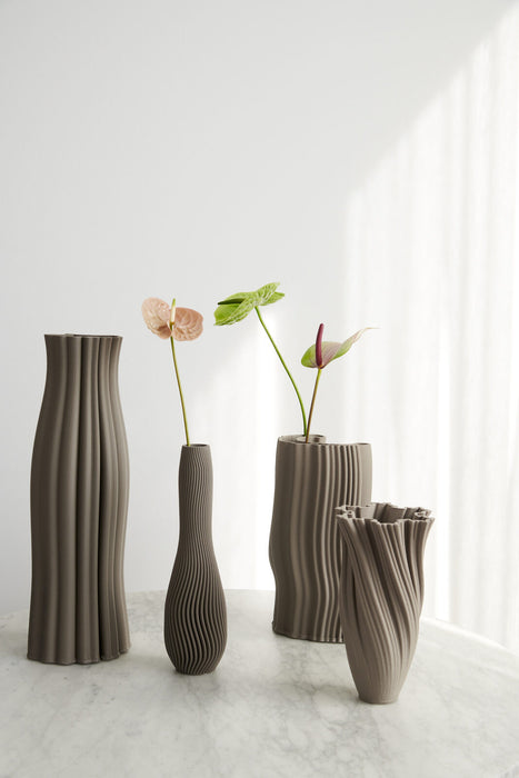 Mia Tan Vase 30cm