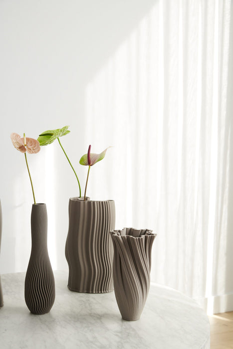 Mia Tan Vase 30cm