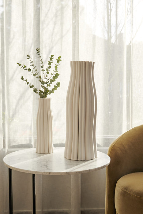 Ava White Vase Small 28cm