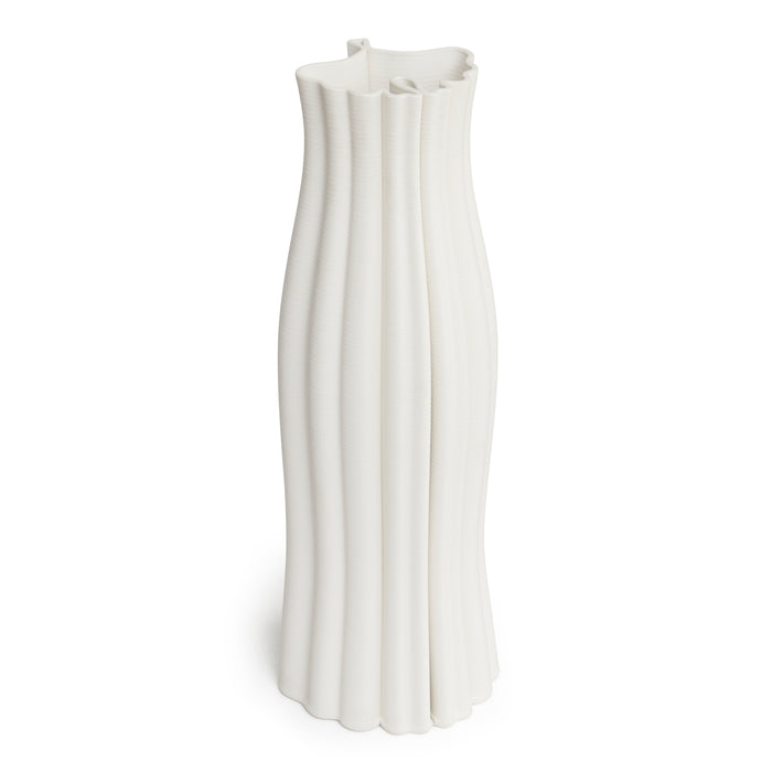 Ava White Vase Large 47cm