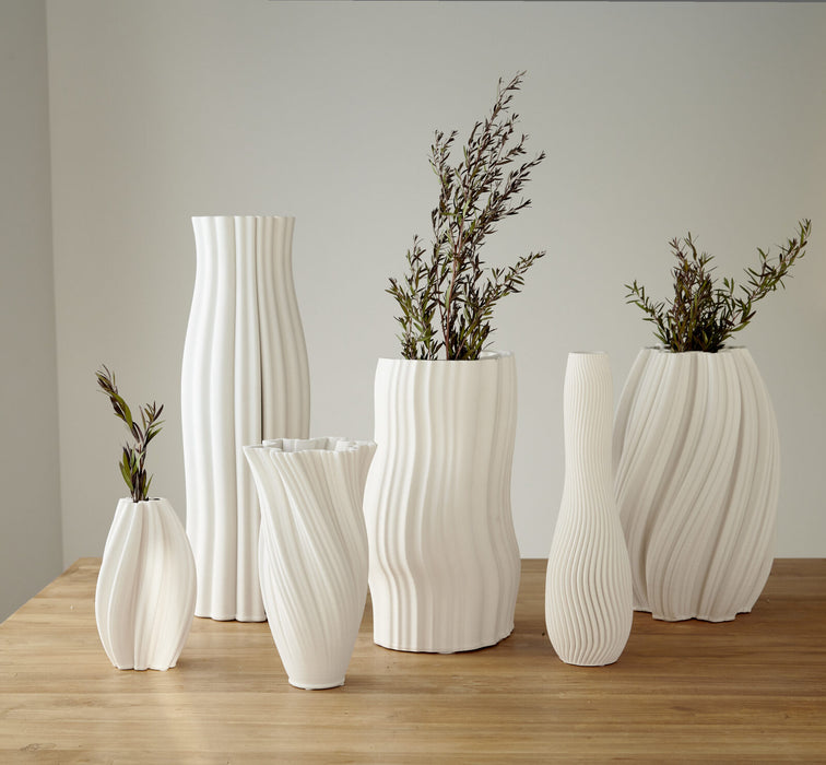 Emma White Vase Large 31cm