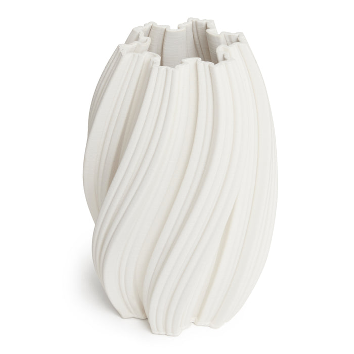 Emma White Vase Large 31cm