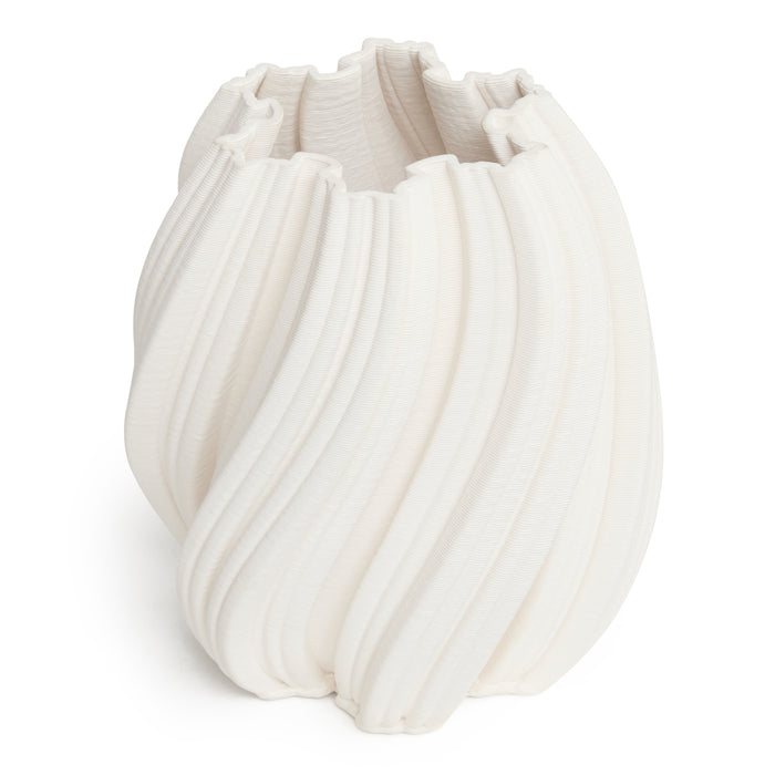 Emma White Vase Small 21cm