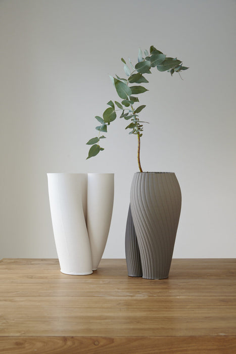 Jade White Vase 34cm