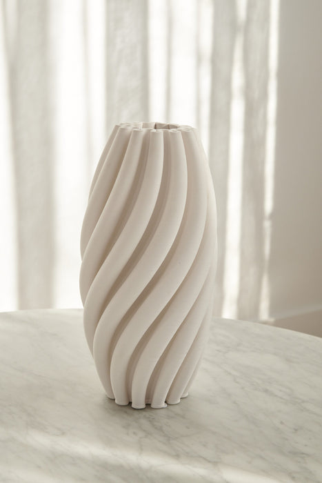 Stella White Vase 29cm