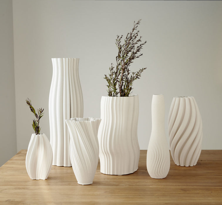 Stella White Vase 29cm