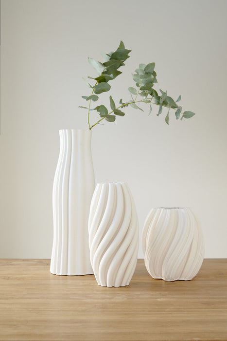 Stella White Vase 29cm