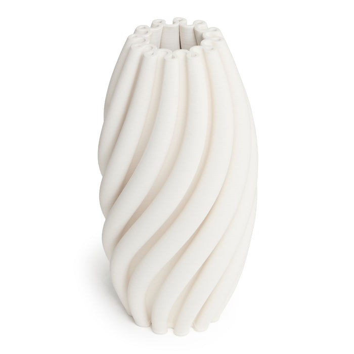 Stella White Vase 29cm