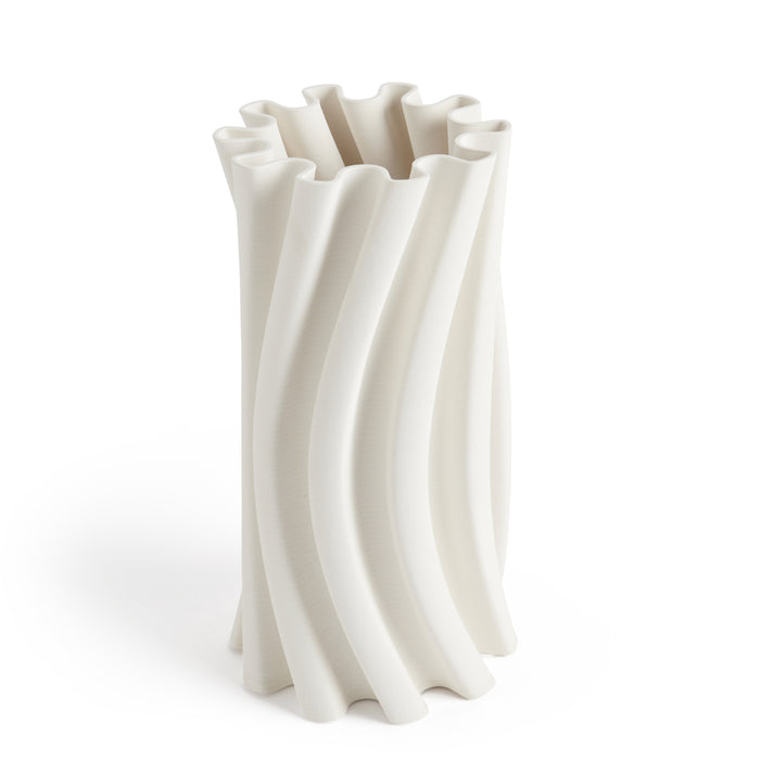 Alina White Vase 45cm