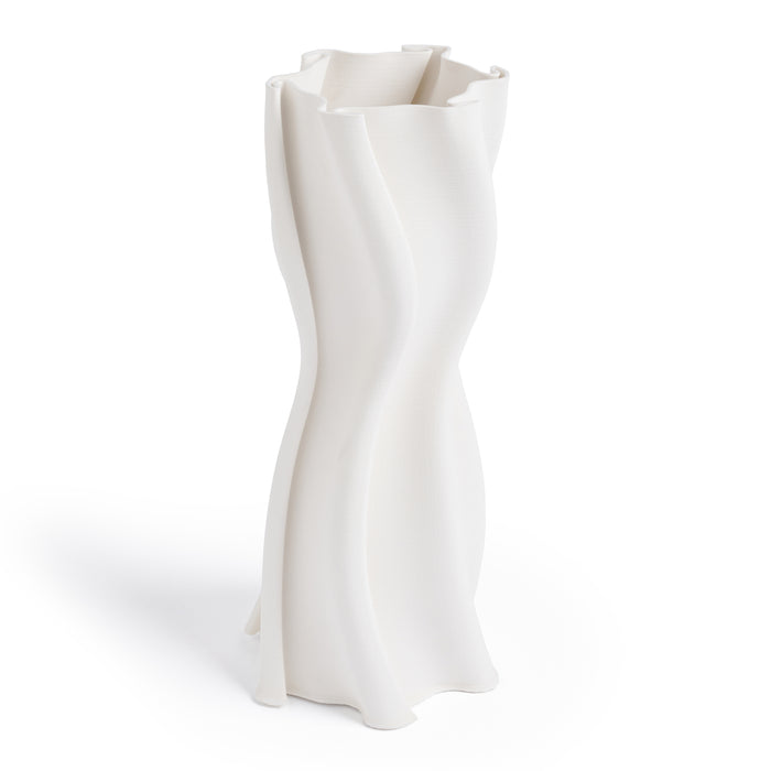 Rosa White Vase 45cm