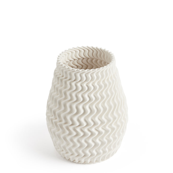 Indy White Vase 24cm