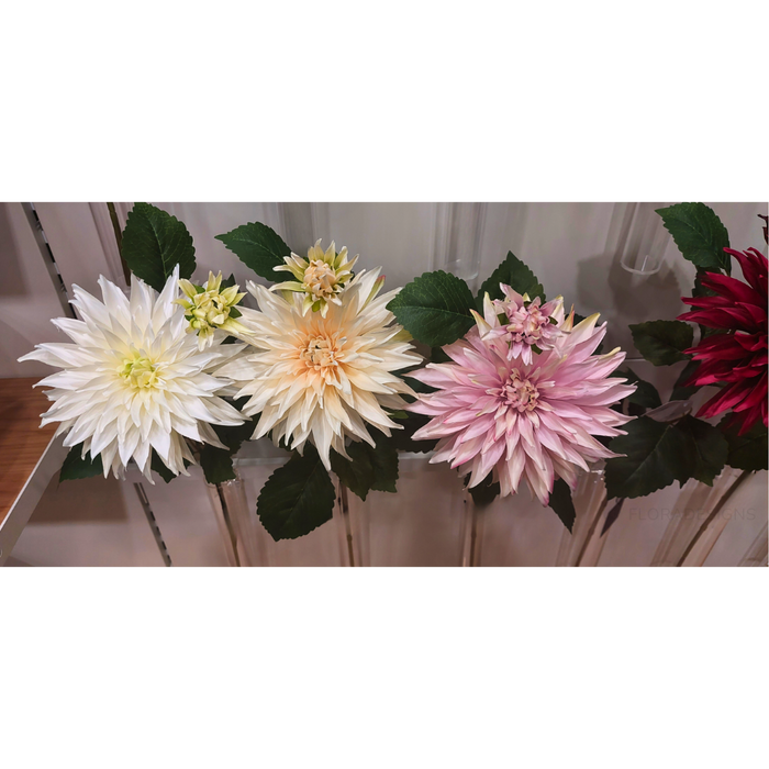 Dahlia Spray Light Pink 74cm - Pack of 12