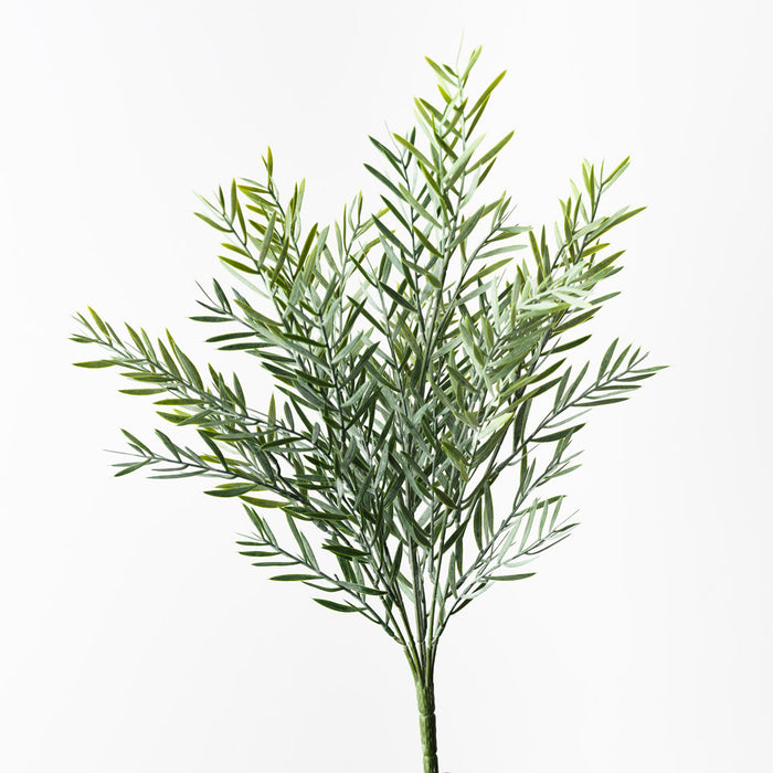 Acacia Leaf Bush Green Grey 45cm Set of 12