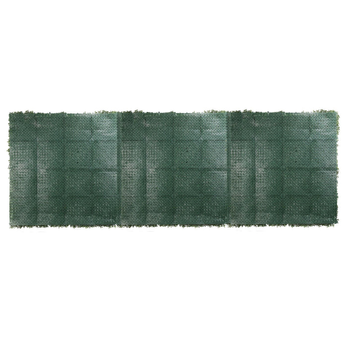 Artificial Boxwood Roll with Privacy Backing 3mx1m - FLORA DESIGNS