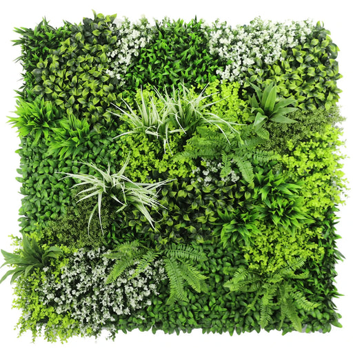Forest Floor Artificial Vertical Garden Green Wall Panel 1mx1m - FLORA DESIGNS