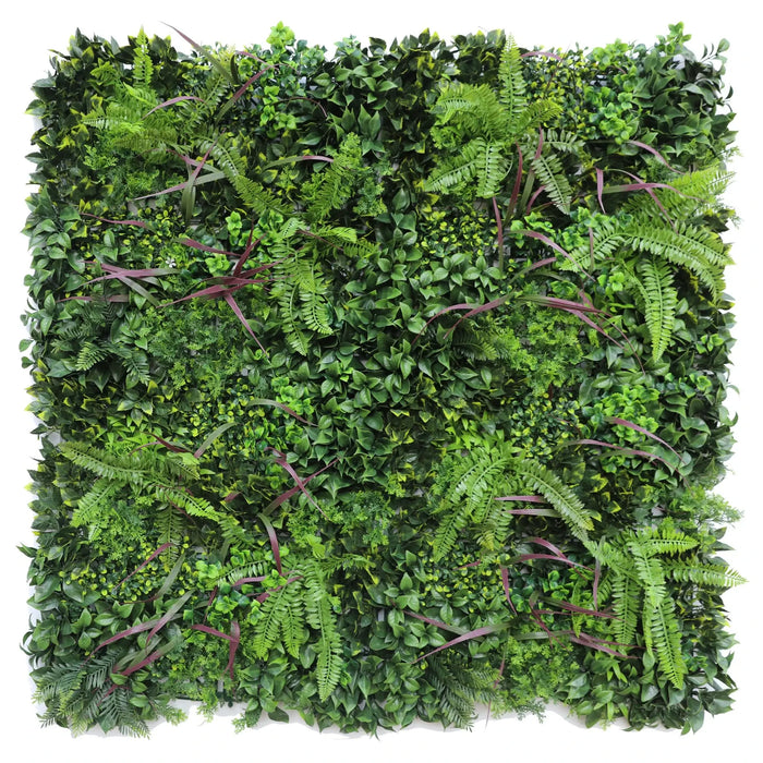 Verdant Fern Artificial Vertical Garden Green Wall Panel 1mx1m - FLORA DESIGNS