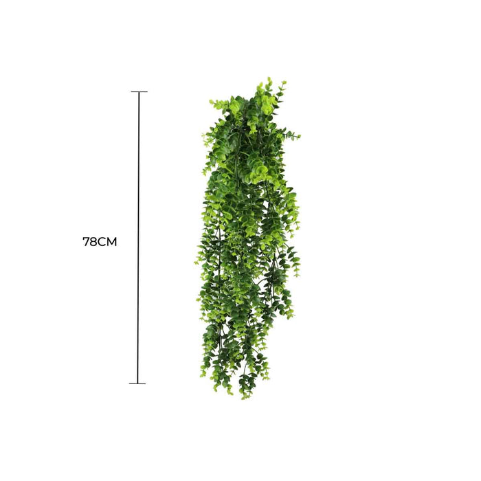 Artificial Hanging Rounded Buxus (Sempervirens) 78cm - FLORA DESIGNS