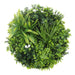 Three Flowering White Green Wall Disc Bundle 50cm - FLORA DESIGNS