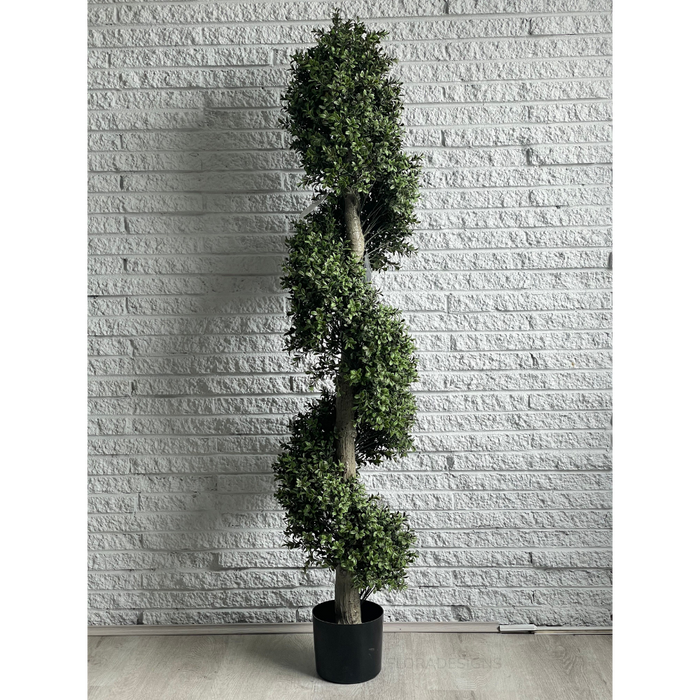 Artificial Topiary Spiral Tree 150cm UV Resistant