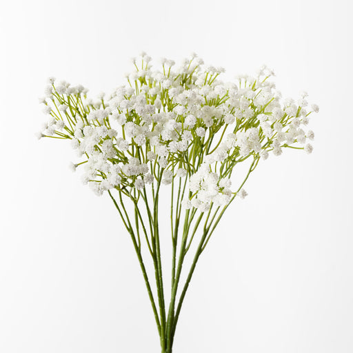 Babys Breath Bush White 39cm - Pack of 12