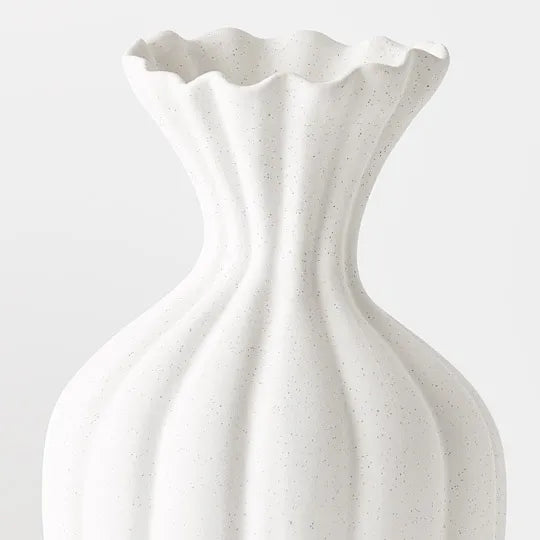 Basma Pot White 40cm Set of 2