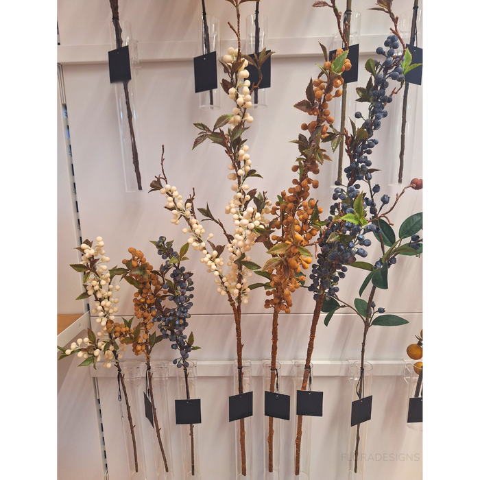 Berry Spray White 61cm Pack of 12