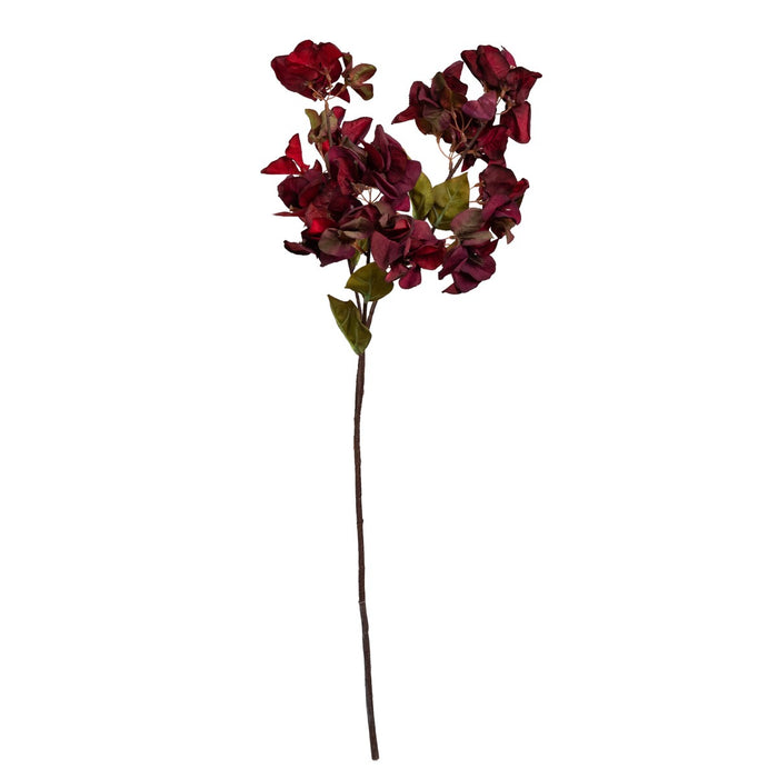 Bougainvillea Spray 70cm Wine Red Set of 12