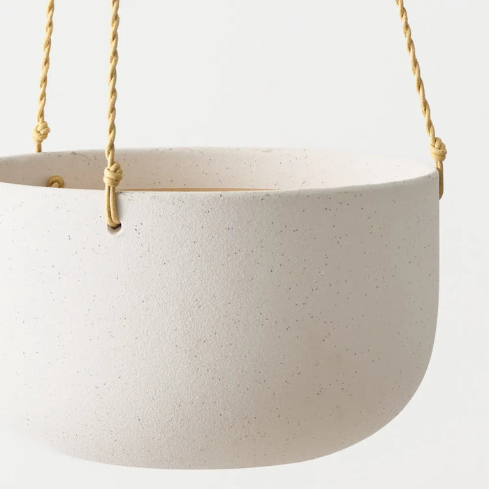 Bowl Flo Hanging Planter White Set of 2