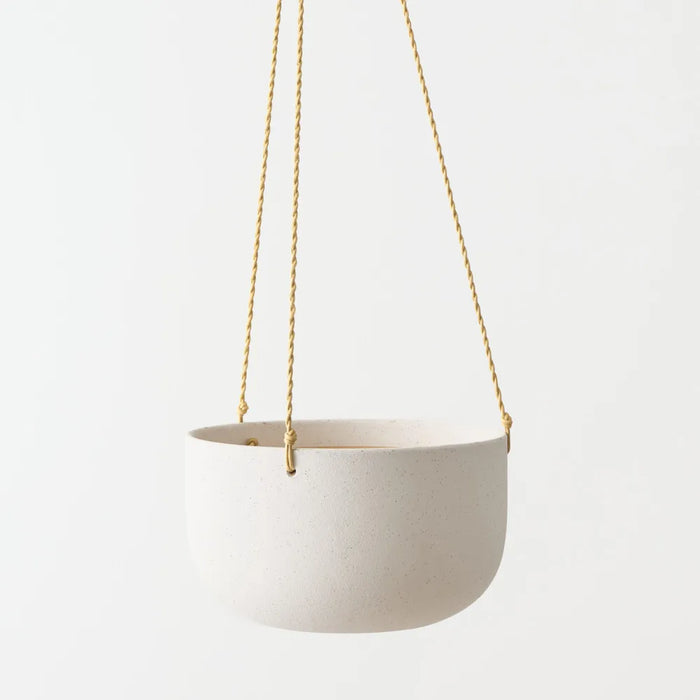 Bowl Flo Hanging Planter White Set of 2