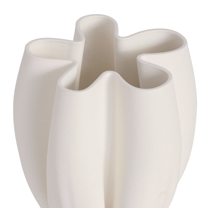 Bronwyn Vase - White 19cm