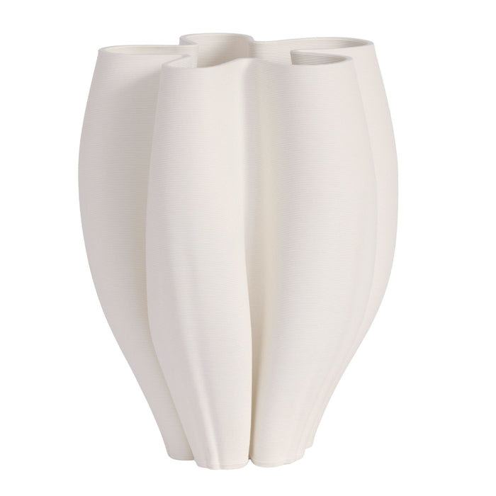 Bronwyn Vase - White 19cm